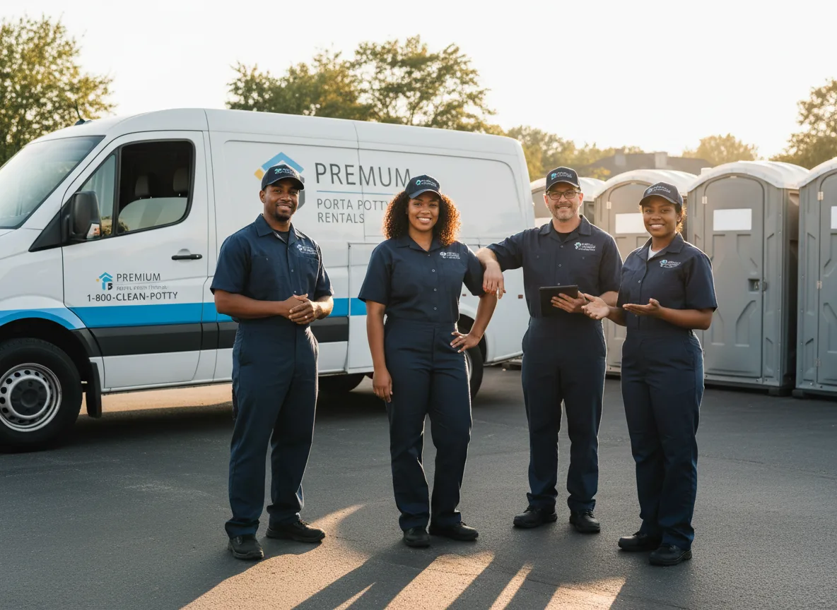 VIP Portable Toilets company in Forestville, WI